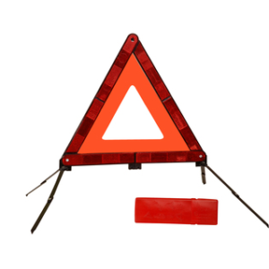 Opozorilni trikotnik Kalff* Nano, v rdečem polju